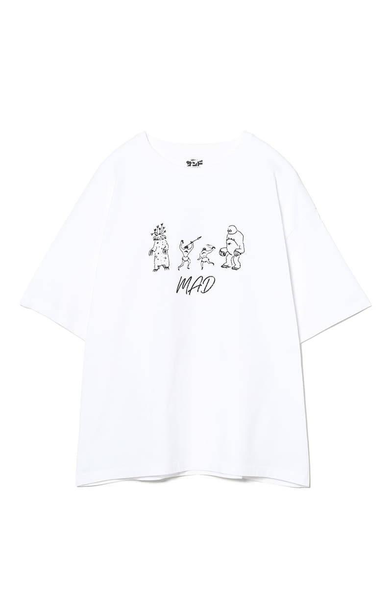 マッドストアアンダーカバーから『未来原人サンド』のTシャツが登場　MADSTORE UNDERCOVER x THE SAND MAN by daisuke matsumoto & geeekman painting collab item release info