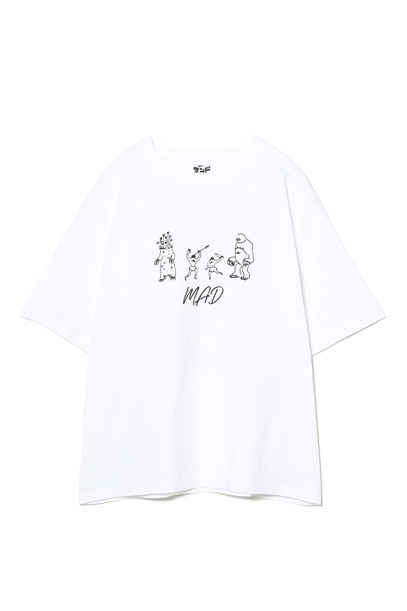 マッドストアアンダーカバーから『未来原人サンド』のTシャツが登場　MADSTORE UNDERCOVER x THE SAND MAN by daisuke matsumoto & geeekman painting collab item release info