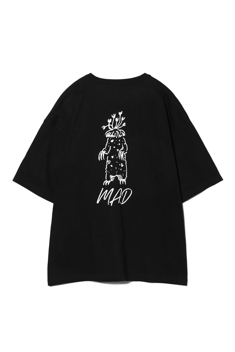 マッドストアアンダーカバーから『未来原人サンド』のTシャツが登場　MADSTORE UNDERCOVER x THE SAND MAN by daisuke matsumoto & geeekman painting collab item release info