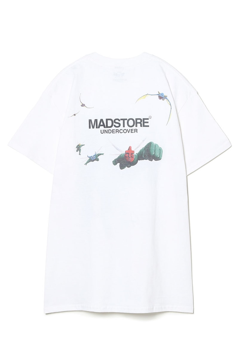 マッドストアアンダーカバーから『未来原人サンド』のTシャツが登場　MADSTORE UNDERCOVER x THE SAND MAN by daisuke matsumoto & geeekman painting collab item release info