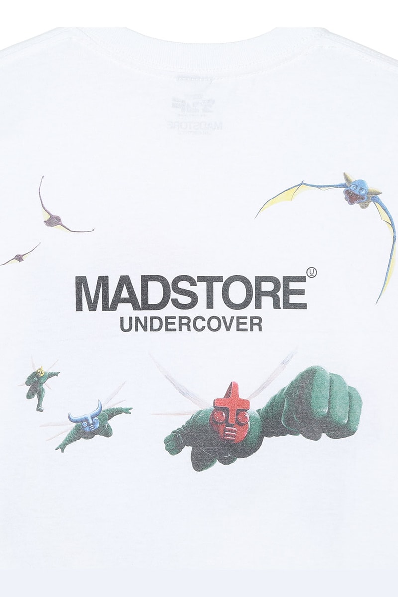 マッドストアアンダーカバーから『未来原人サンド』のTシャツが登場　MADSTORE UNDERCOVER x THE SAND MAN by daisuke matsumoto & geeekman painting collab item release info