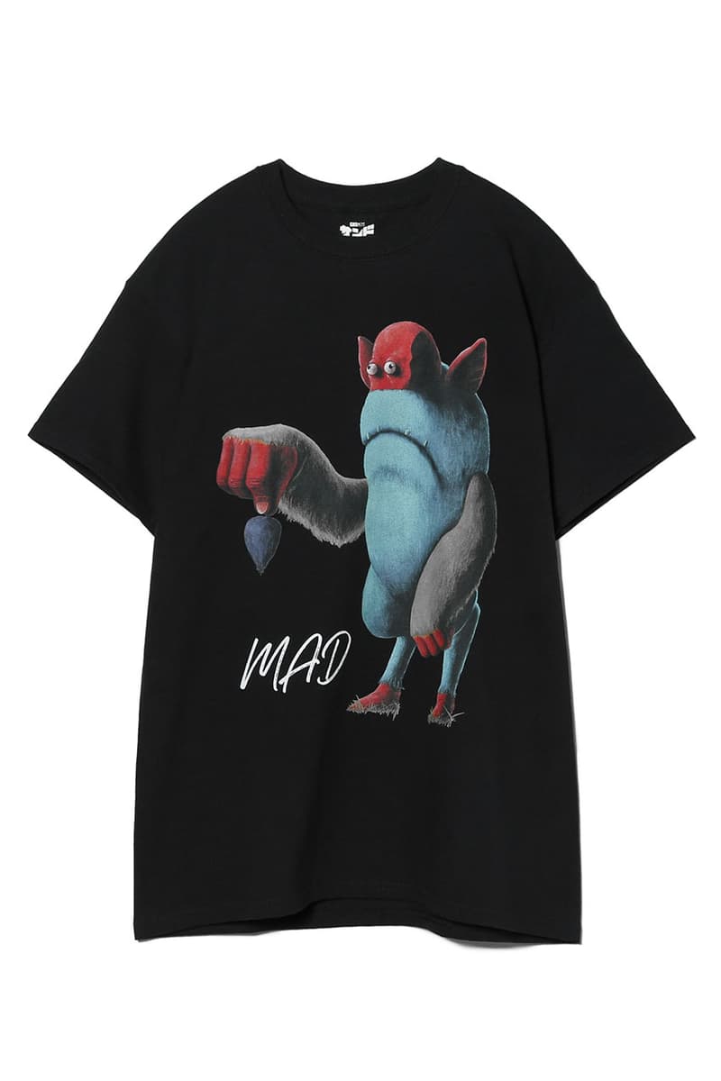 マッドストアアンダーカバーから『未来原人サンド』のTシャツが登場　MADSTORE UNDERCOVER x THE SAND MAN by daisuke matsumoto & geeekman painting collab item release info