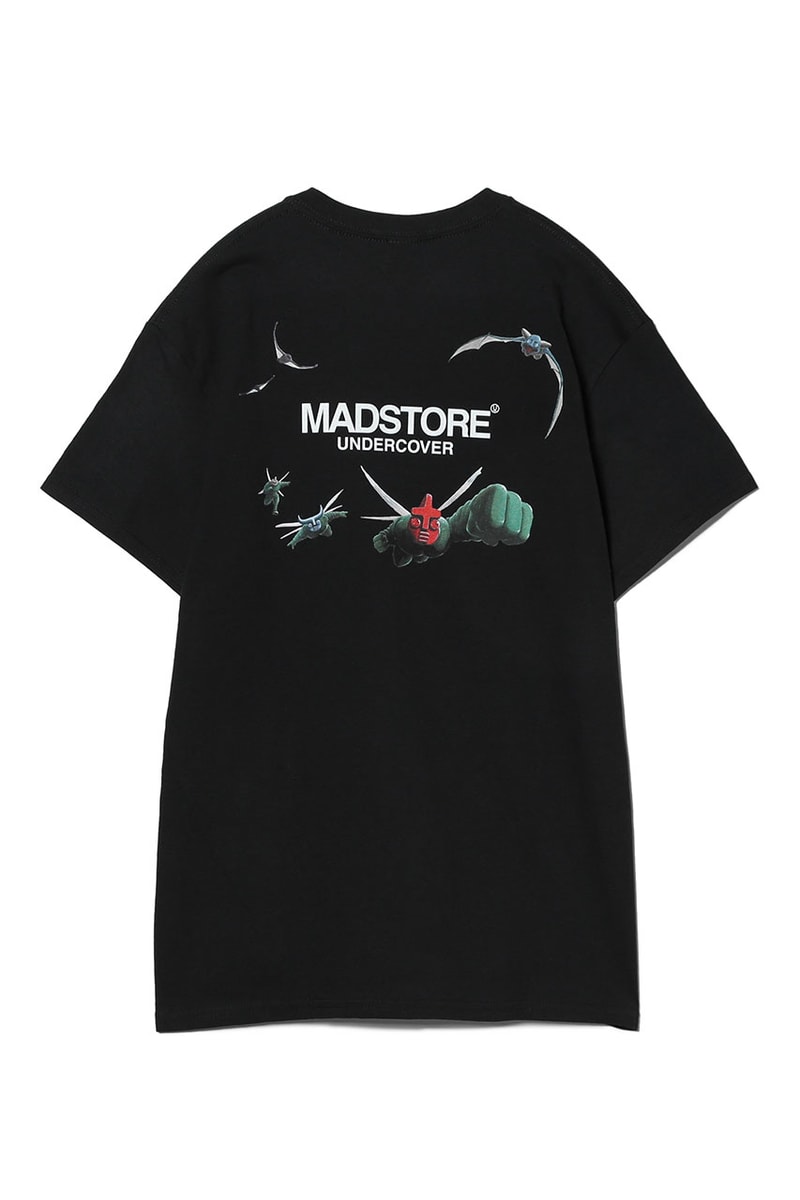 マッドストアアンダーカバーから『未来原人サンド』のTシャツが登場　MADSTORE UNDERCOVER x THE SAND MAN by daisuke matsumoto & geeekman painting collab item release info