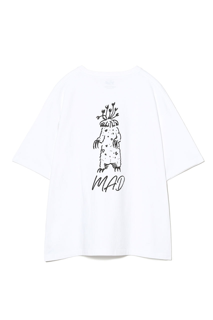 マッドストアアンダーカバーから『未来原人サンド』のTシャツが登場　MADSTORE UNDERCOVER x THE SAND MAN by daisuke matsumoto & geeekman painting collab item release info