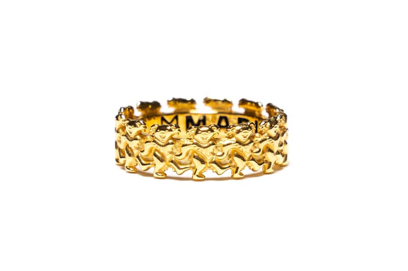 グレイトフルデッドのマスコット ダンシングベアを一周させたリングが登場 MAPLE Grateful Dead ring collection fashion silver gold jewelry accessories deadhead music