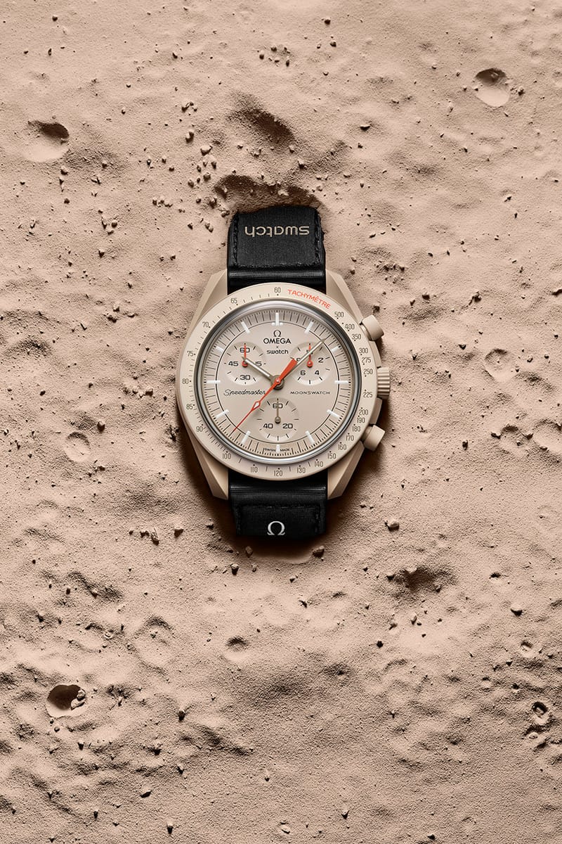 【得価豊富な】オメガスウォッチ  限定コラボ  moon 月 腕時計(アナログ)