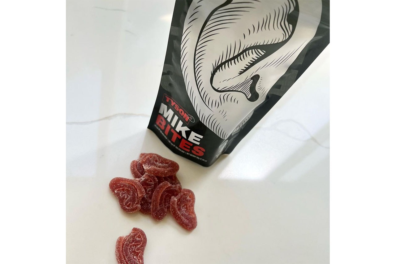 マイク・タイソンが“耳”を象ったTHCグミ MIKE BITES を発売 Mike Tyson announces ear shaped weed gummies mike bites info