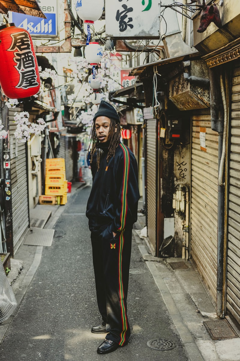 ラスタカラーを配したニードルスの別注アイテムがビームスから登場　NEEDLES x BEAMS collab items new release