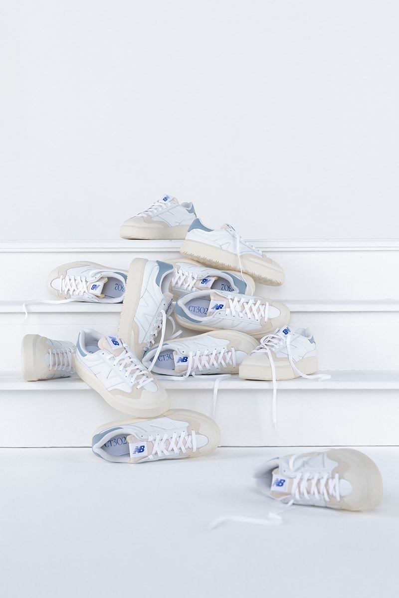 ニューバランスからコートタイプの新作モデルが登場 new balance CT302 white light blue release date info store list buying guide photos price coco gauff