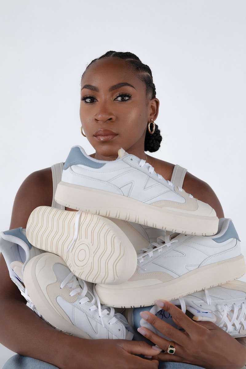 ニューバランスからコートタイプの新作モデルが登場 new balance CT302 white light blue release date info store list buying guide photos price coco gauff