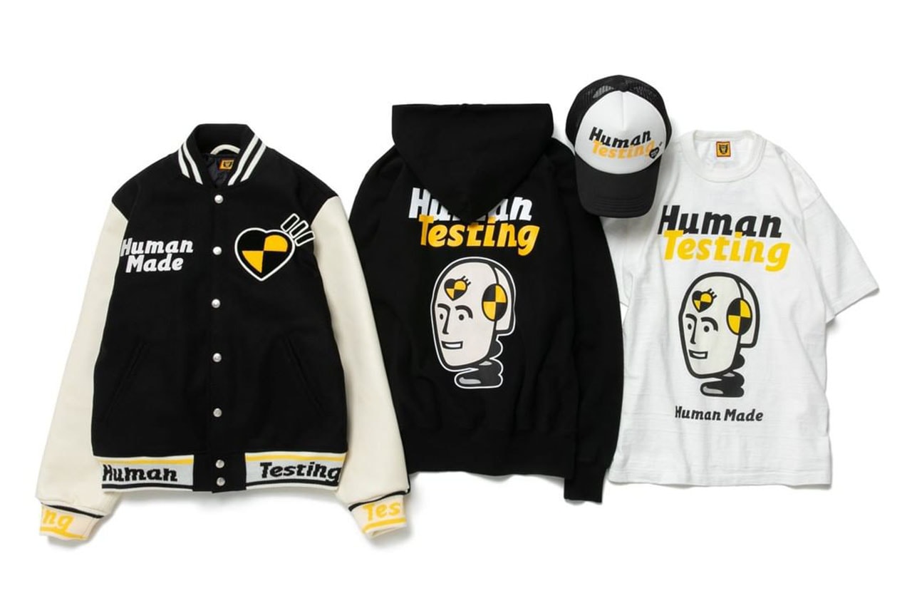 ヒューマン メイド x エイサップ・ロッキーによる初のコラボコレクションが発売 HUMAN MADE®️ x A$AP Rocky first collab collection “HUMAN TESTING” release info AWGE