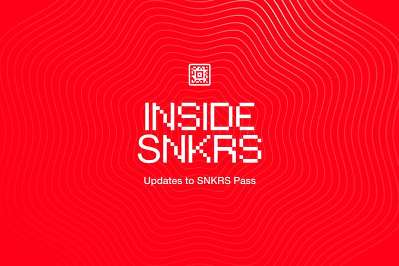 ナイキが『SNKRS PASS』のアップデートを発表 Nike Updates Its SNKRS Pass Allowing for Better Chances To Secure Kicks random draw program update