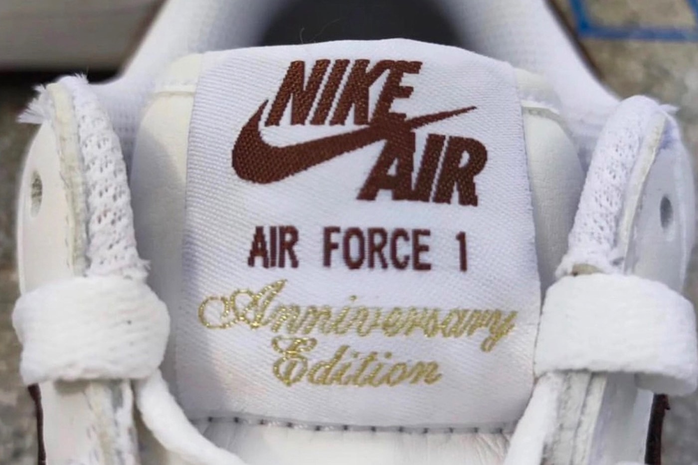 ナイキエアフォースワンロウから発売40周年を記念したモデルが登場　Nike Readies an "Anniversary Edition" Air Force 1 Low