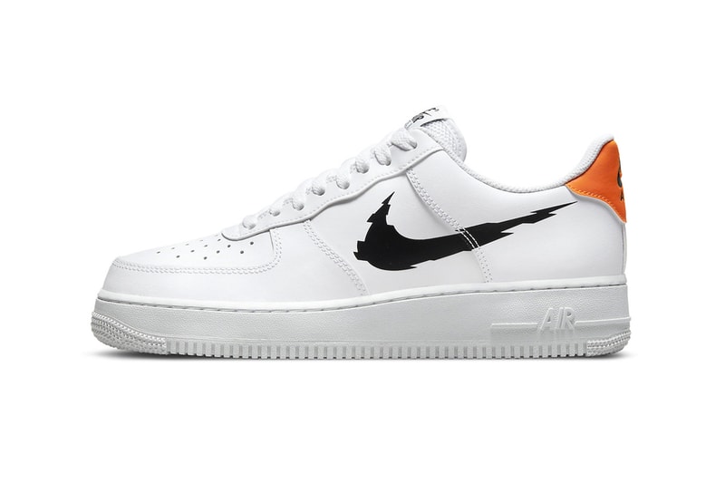 ナイキ エアフォース 1 ローから新作 “グリッチ スウッシュ” が登場 Nike Air Force 1 Low Glitch Swoosh Official Look Release Info DV6483-100 Date Buy Price 
