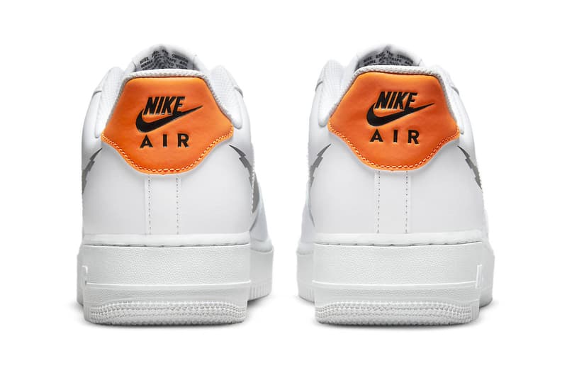 ナイキ エアフォース 1 ローから新作 “グリッチ スウッシュ” が登場 Nike Air Force 1 Low Glitch Swoosh Official Look Release Info DV6483-100 Date Buy Price 