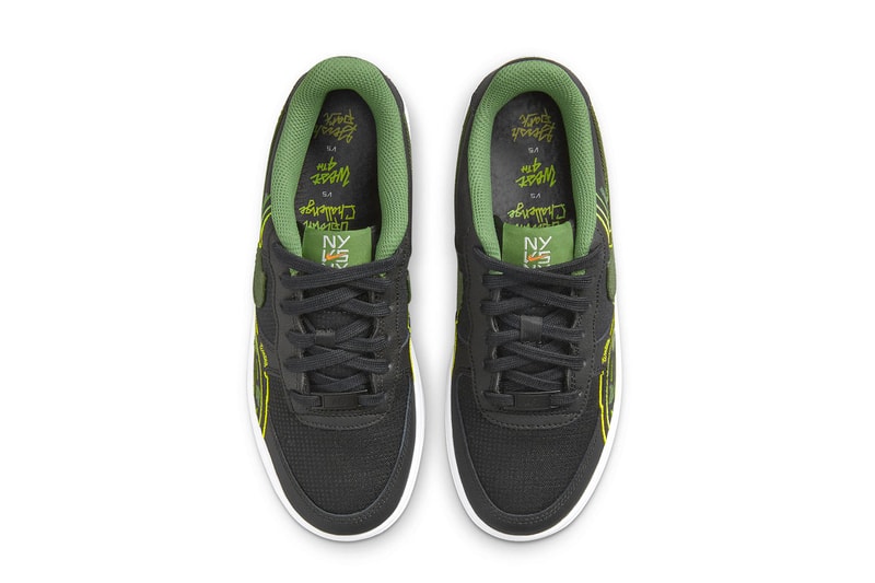 ナイキからストリートバスケトーナメントを記念した Air Force 1 Low “NY vs NY” が登場 Nike Air Force 1 Ny vs Ny DV2204-001 annual summer streetball basketball tournament Watson Dyckman Tri-State Lincoln Park Uptown Challenge West 4th Gersh Park gum black green release info