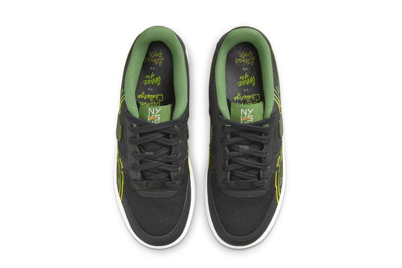 ナイキからストリートバスケトーナメントを記念した Air Force 1 Low “NY vs NY” が登場 Nike Air Force 1 Ny vs Ny DV2204-001 annual summer streetball basketball tournament Watson Dyckman Tri-State Lincoln Park Uptown Challenge West 4th Gersh Park gum black green release info