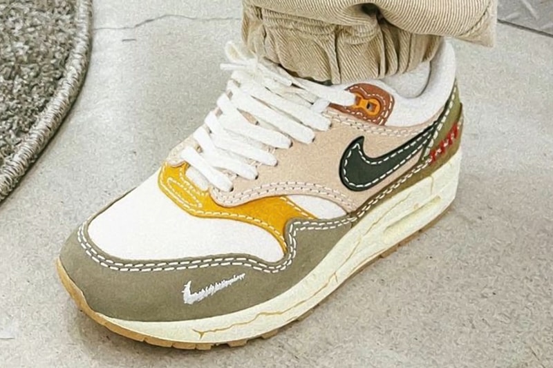 ナイキから日本特有の美意識 “侘び寂び”を表現したエアマックス1が登場 Nike Air Max 1 Wabi Sabi dq8656 133 35 anniversary japanese earthy tones contrast stitch XXXV 3.26 air max day cracked sole release date info