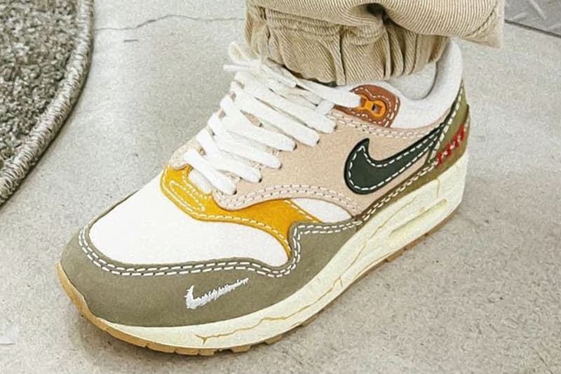 ナイキから日本特有の美意識 “侘び寂び”を表現したエアマックス1が登場 Nike Air Max 1 Wabi Sabi dq8656 133 35 anniversary japanese earthy tones contrast stitch XXXV 3.26 air max day cracked sole release date info