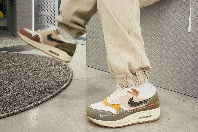 ナイキから日本特有の美意識 “侘び寂び”を表現したエアマックス1が登場 Nike Air Max 1 Wabi Sabi dq8656 133 35 anniversary japanese earthy tones contrast stitch XXXV 3.26 air max day cracked sole release date info