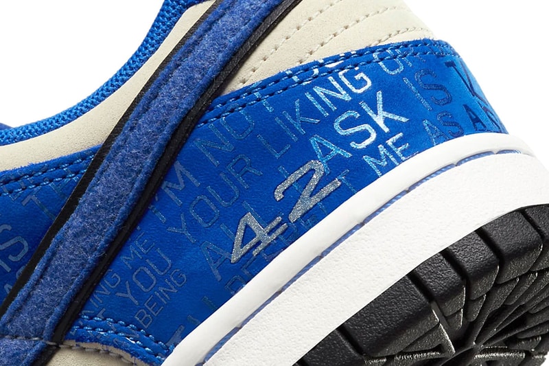 ナイキから史上初のアフリカ系アメリカ人メジャーリーガーのデビュー75周年を讃えるダンクが登場 Nike Dunk Low Jackie Robinson MLB dodgers rookie of the year league mvp world series 75 years breaking barriers first african american player release info date
