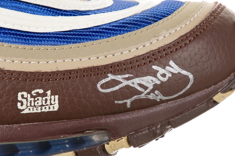 エミネム x ナイキのコラボ Air Max 97 “Shady Records” が約610万円で販売中 Nike Air Max 97 x Eminem "Shady Records" Info sneaker with tags collectibles 