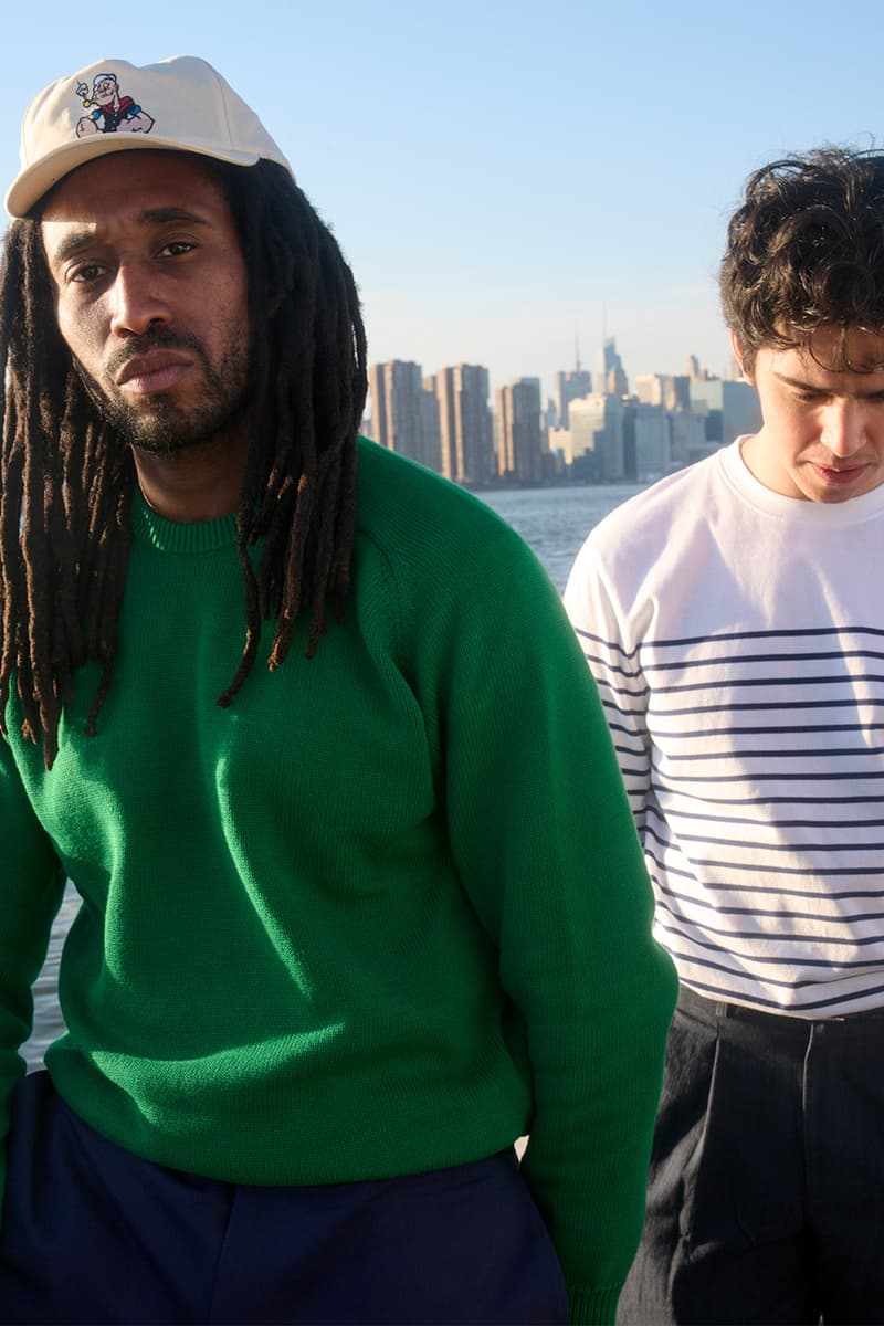 ノアがアメリカを代表するアイコン Popeye とのコラボコレクションをリリース noah new york barbour bedale wax jacket popeye collection release details information