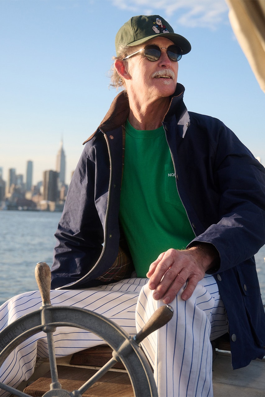 ノアがアメリカを代表するアイコン Popeye とのコラボコレクションをリリース noah new york barbour bedale wax jacket popeye collection release details information