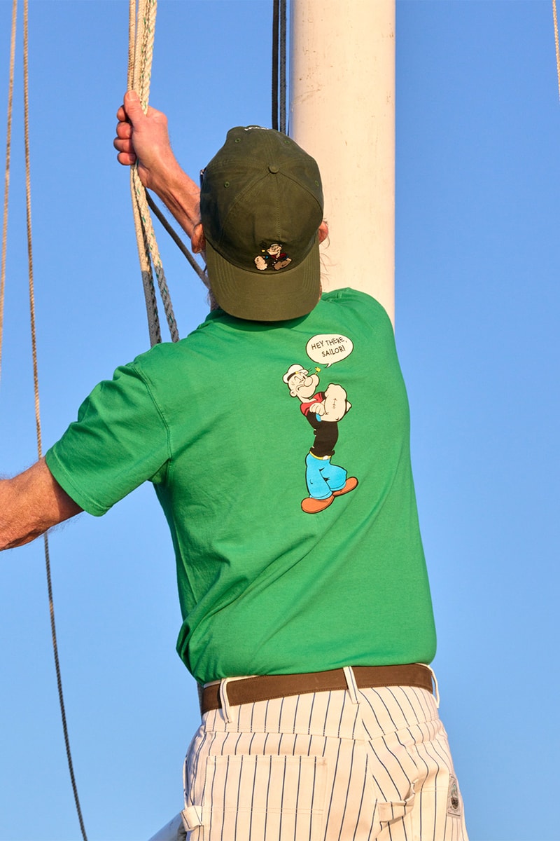 ノアがアメリカを代表するアイコン Popeye とのコラボコレクションをリリース noah new york barbour bedale wax jacket popeye collection release details information
