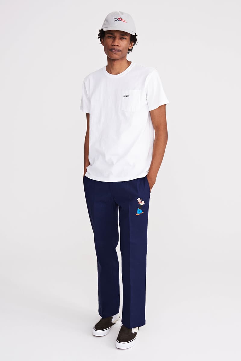 ノアがアメリカを代表するアイコン Popeye とのコラボコレクションをリリース noah new york barbour bedale wax jacket popeye collection release details information