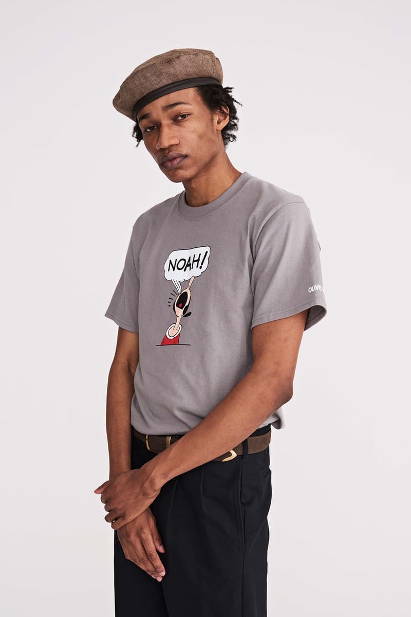 ノアがアメリカを代表するアイコン Popeye とのコラボコレクションをリリース noah new york barbour bedale wax jacket popeye collection release details information