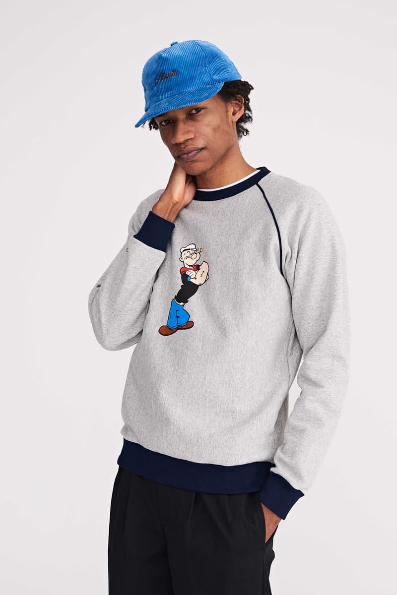 ノアがアメリカを代表するアイコン Popeye とのコラボコレクションをリリース noah new york barbour bedale wax jacket popeye collection release details information