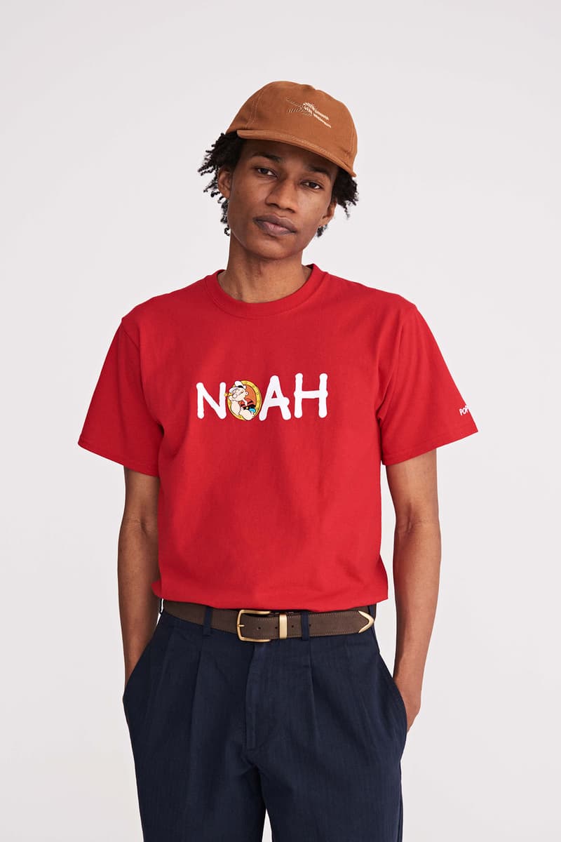 ノアがアメリカを代表するアイコン Popeye とのコラボコレクションをリリース noah new york barbour bedale wax jacket popeye collection release details information