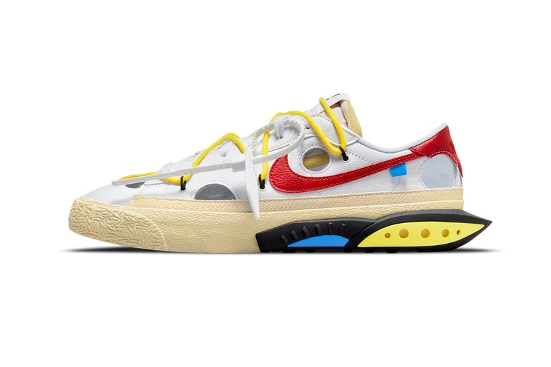 オフホワイト x ナイキブレーザーローの発売情報が解禁 off white nike blazer low black white DH7863-001 DH7863 100 release date info store list buying guide photos price 