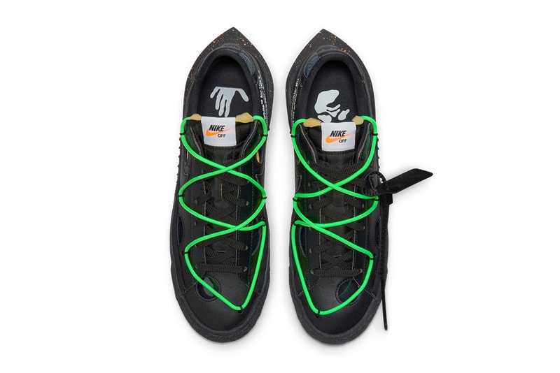 オフホワイト x ナイキブレーザーローの発売情報が解禁 off white nike blazer low black white DH7863-001 DH7863 100 release date info store list buying guide photos price 