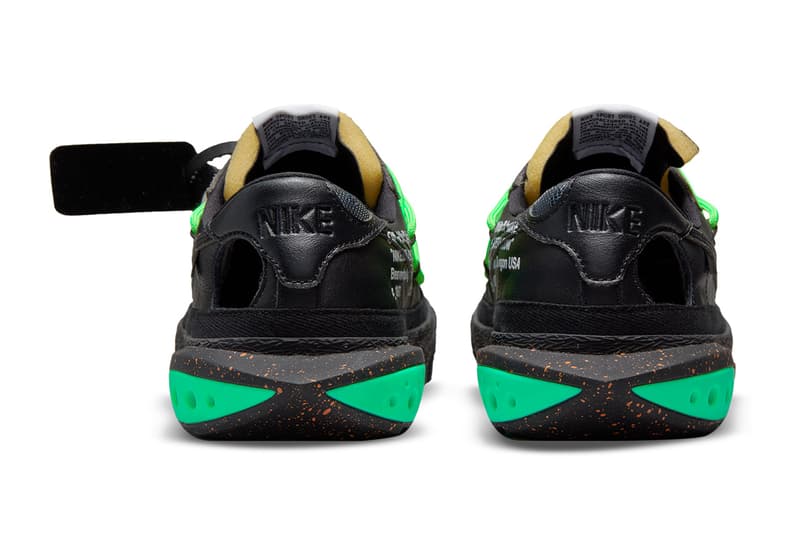 オフホワイト x ナイキブレーザーローの発売情報が解禁 off white nike blazer low black white DH7863-001 DH7863 100 release date info store list buying guide photos price