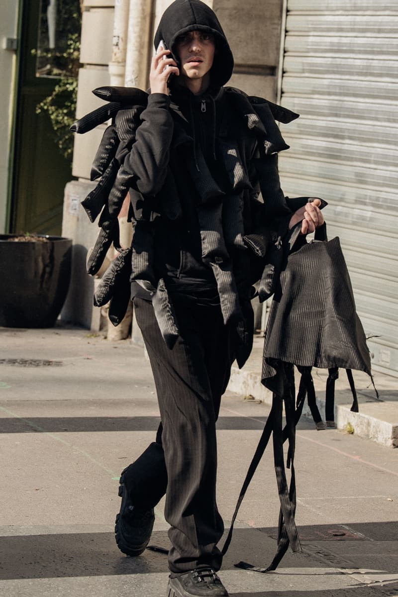 ストリートスタイル:22年秋冬パリファッションウィーク ウィメンズ Paris Fashion Week Street Style Fall/Winter 2022 FW22 looks miu miu dior louis vuitton balenciaga