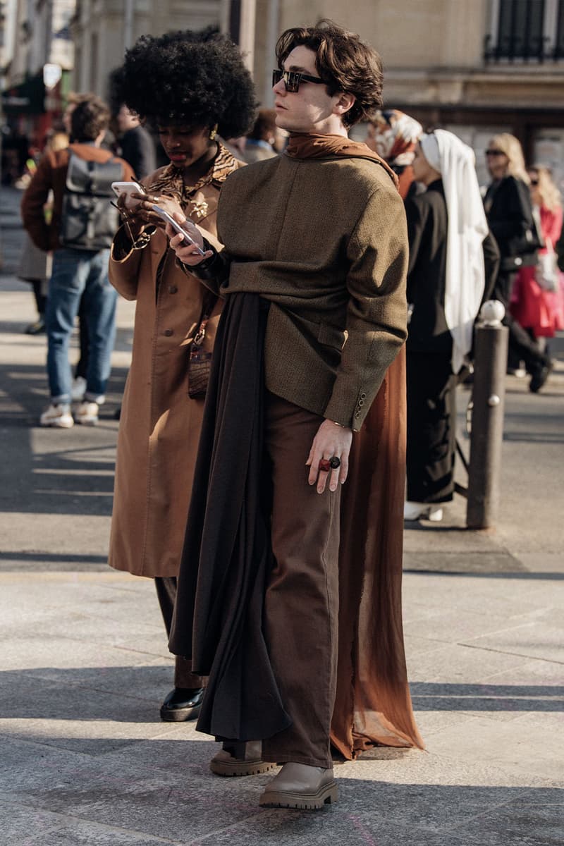 ストリートスタイル：22年秋冬パリファッションウィーク ウィメンズ Paris Fashion Week Street Style Fall/Winter 2022 FW22 looks miu miu dior louis vuitton balenciaga 