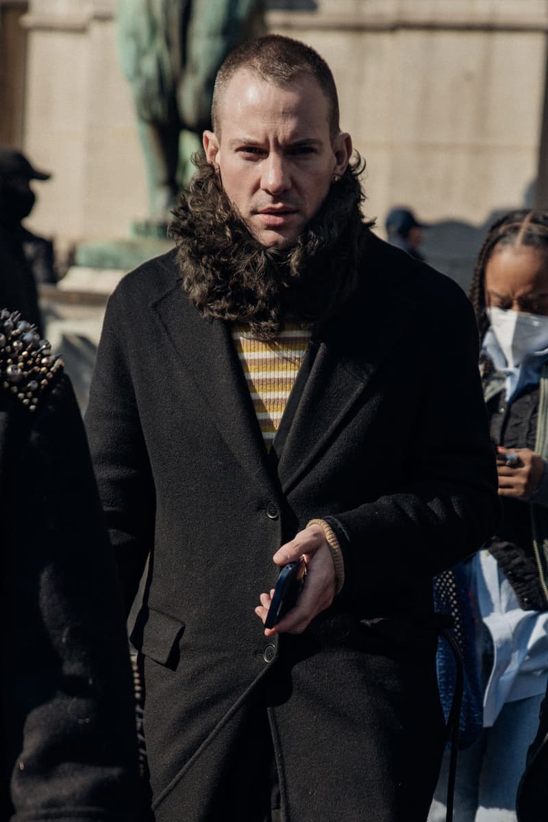 ストリートスタイル:22年秋冬パリファッションウィーク ウィメンズ Paris Fashion Week Street Style Fall/Winter 2022 FW22 looks miu miu dior louis vuitton balenciaga