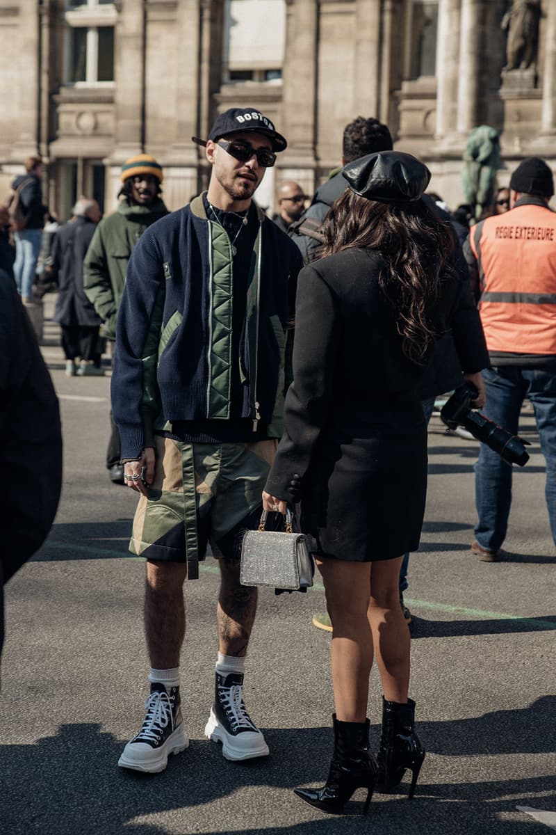 ストリートスタイル:22年秋冬パリファッションウィーク ウィメンズ Paris Fashion Week Street Style Fall/Winter 2022 FW22 looks miu miu dior louis vuitton balenciaga