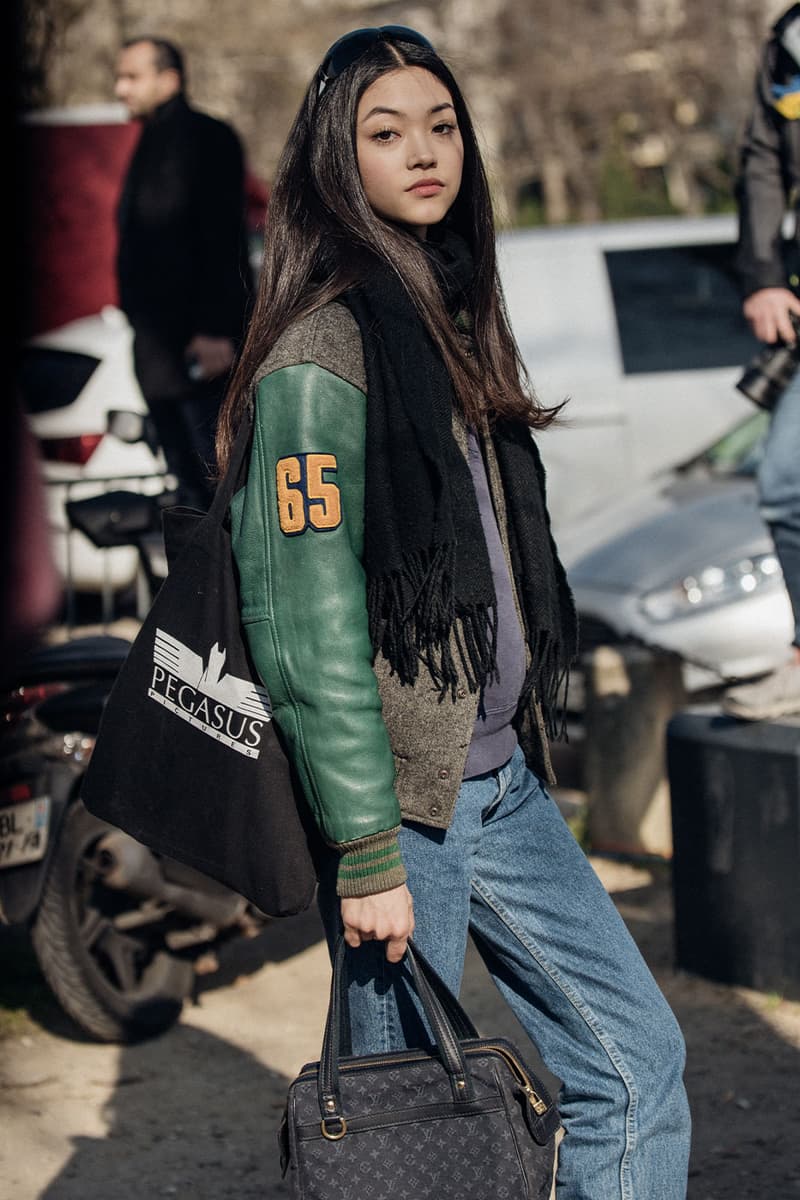 ストリートスタイル:22年秋冬パリファッションウィーク ウィメンズ Paris Fashion Week Street Style Fall/Winter 2022 FW22 looks miu miu dior louis vuitton balenciaga