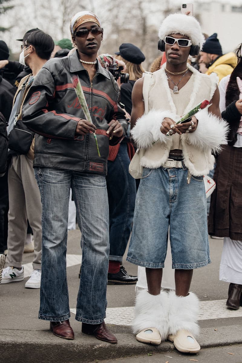 ストリートスタイル:22年秋冬パリファッションウィーク ウィメンズ Paris Fashion Week Street Style Fall/Winter 2022 FW22 looks miu miu dior louis vuitton balenciaga