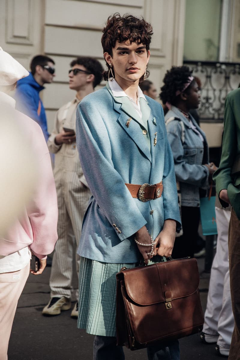 ストリートスタイル：22年秋冬パリファッションウィーク ウィメンズ Paris Fashion Week Street Style Fall/Winter 2022 FW22 looks miu miu dior louis vuitton balenciaga 