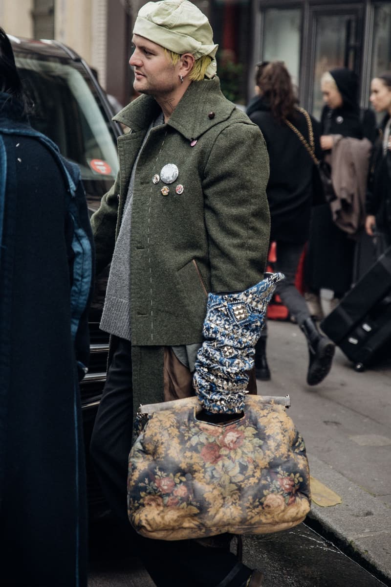 ストリートスタイル：22年秋冬パリファッションウィーク ウィメンズ Paris Fashion Week Street Style Fall/Winter 2022 FW22 looks miu miu dior louis vuitton balenciaga 