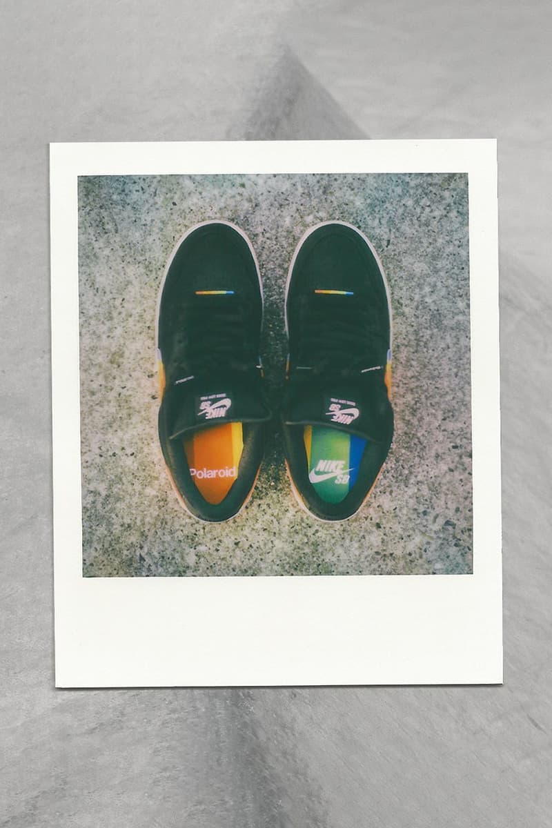 ポラロイド製カメラのボディデザインを表現したナイキSBダンクが登場 polaroid nike sb dunk low DH7722 001 release date info store list buying guide photos price 