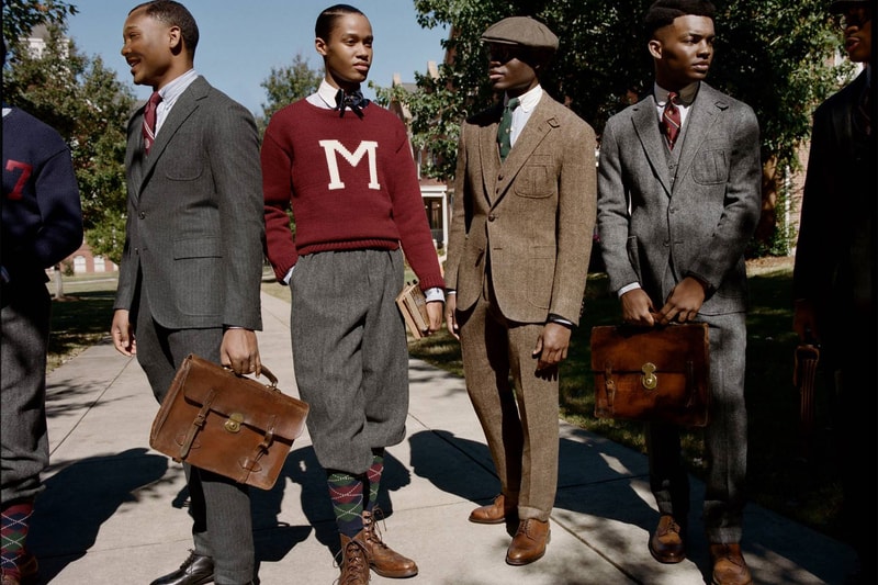 ポロ ラルフ ローレンが歴史的黒人大学2校と初のコラボカプセルコレクションを発表 Ralph Lauren Honors HBCU's Morehouse and Spelman College in Latest Collection black students american collegiate historically black colleges 