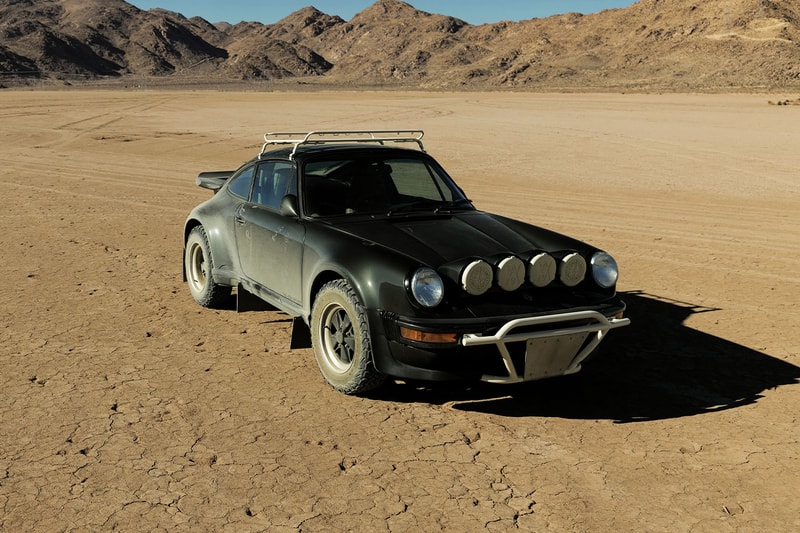 ダニエル・アーシャムとストーンアイランドがカスタムカー2型を発表 Stone Island and Daniel Arsham Join Forces To Unveil Customized Porsche 930 and Unimog 404 mercedes-benz trucks 1986 Porsche 911 Turbo design 