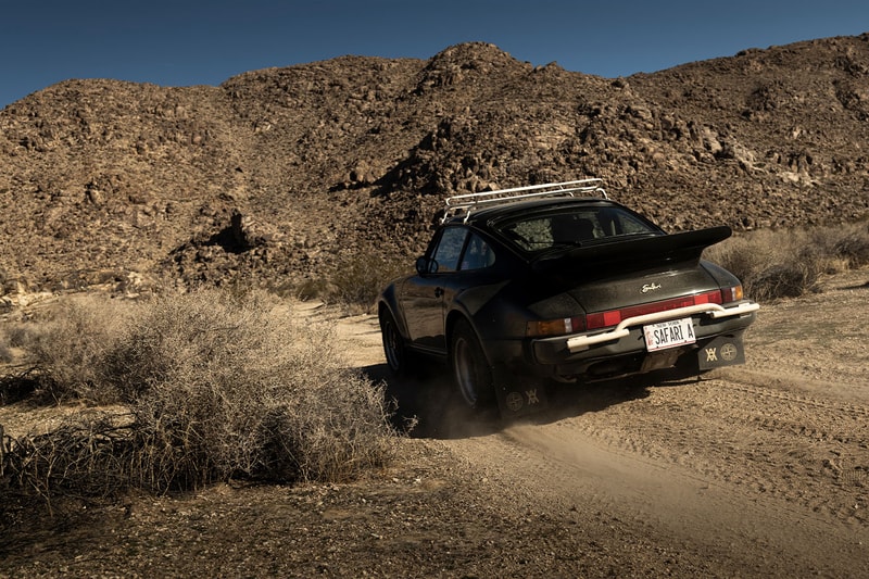ダニエル・アーシャムとストーンアイランドがカスタムカー2型を発表 Stone Island and Daniel Arsham Join Forces To Unveil Customized Porsche 930 and Unimog 404 mercedes-benz trucks 1986 Porsche 911 Turbo design 
