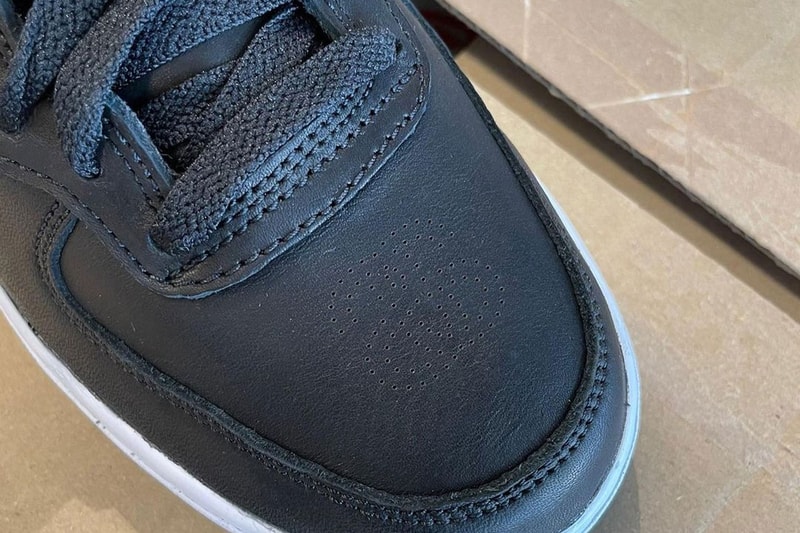 ステューシーxナイキによるコラボ エアフォース1ミッドの最新ビジュアルが公開 Nike Air Force 1 High Stussy Black release info fffiles leak new york los angeles tokyo london paris white leak one of three pack af1 40th anniversary drop