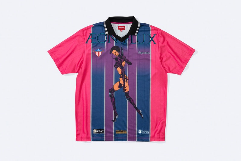 シュプリームがカルト SF アニメ『イーオン・フラックス』とのコラボコレクションを発表 Supreme x Aeon Flux collab capsule collection 2022 spring summer release info Peter Chung MTV